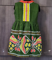 African Print Girl's Dress Size 3-4