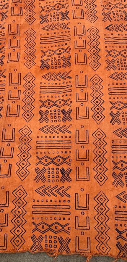 Table Runner Mudcloth Bogolan Authentic 160cmx 30cm TossokoClothing