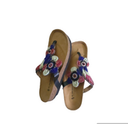 Massai Beaded Sandals with Birkenstock Sole Size 38 & 39 TossokoClothing