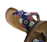 Massai Beaded Sandals with Birkenstock Sole Size 38 & 39 TossokoClothing