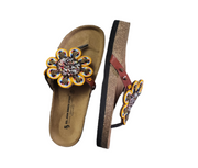 Massai Beaded Sandals with Birkenstock Sole Size 38 & 39 TossokoClothing