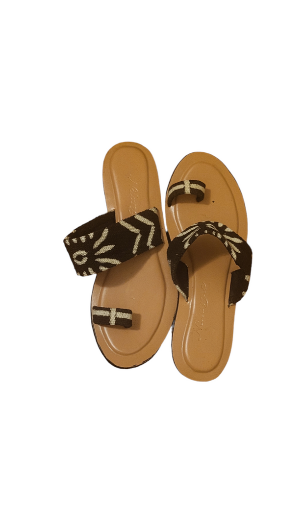 Bogolan Sandals  Size 40 TossokoClothing