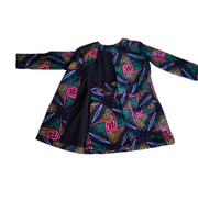 Zora Long Sleeves Ankara African Print Jacket & Skirt Set Size 8/10 TossokoClothing