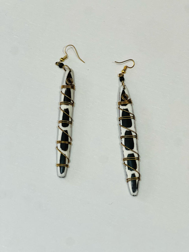 African Jewelry Earrings TossokoClothing