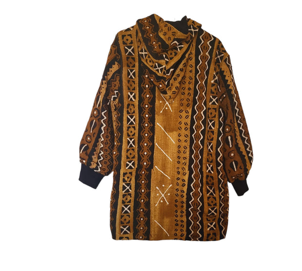 Bogolan Mudcloth Large Kimono Jacket TossokoClothing