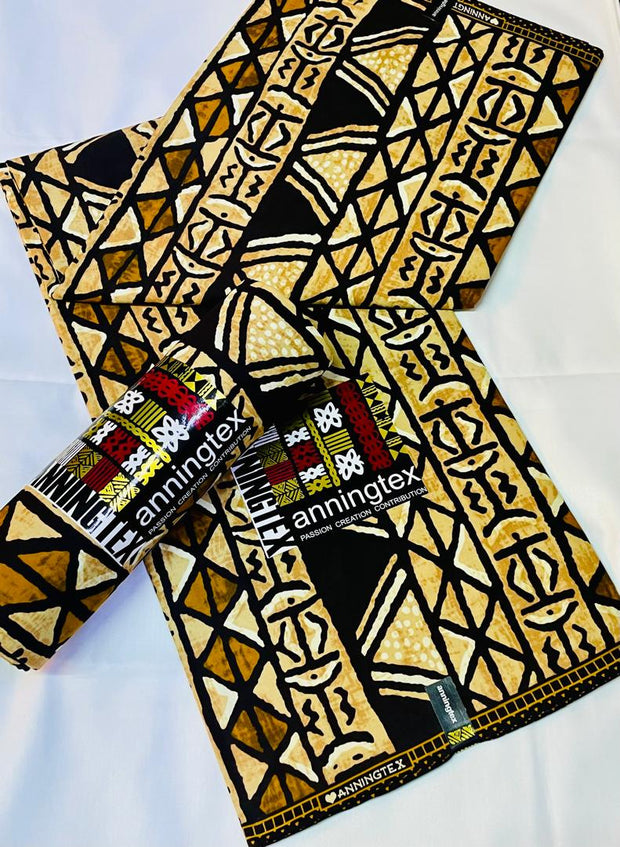 Bogolan African Print Fabrics TossokoClothing