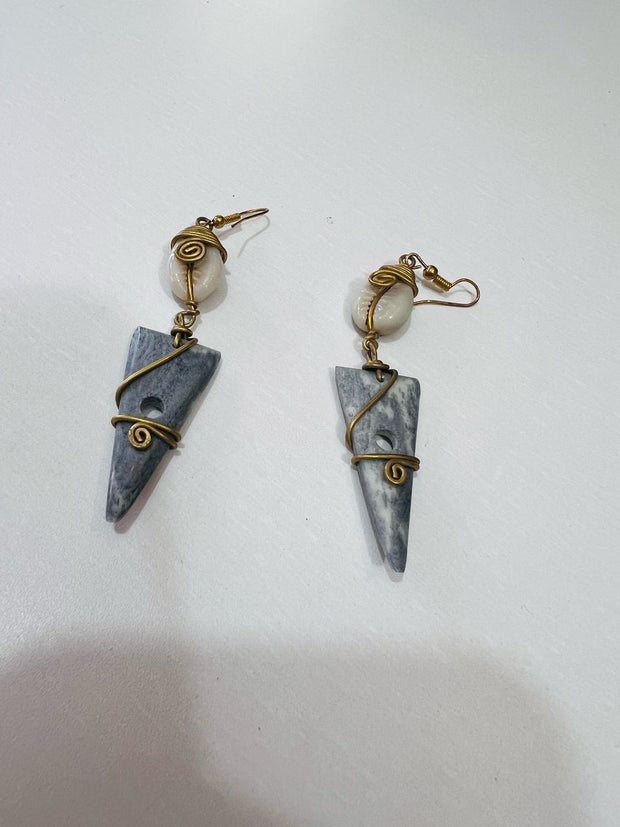 African Jewelry Earrings TossokoClothing