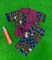 Wax Bogolan Print Sets for Boys TossokoClothing