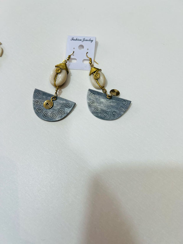 African Jewelry Earrings TossokoClothing
