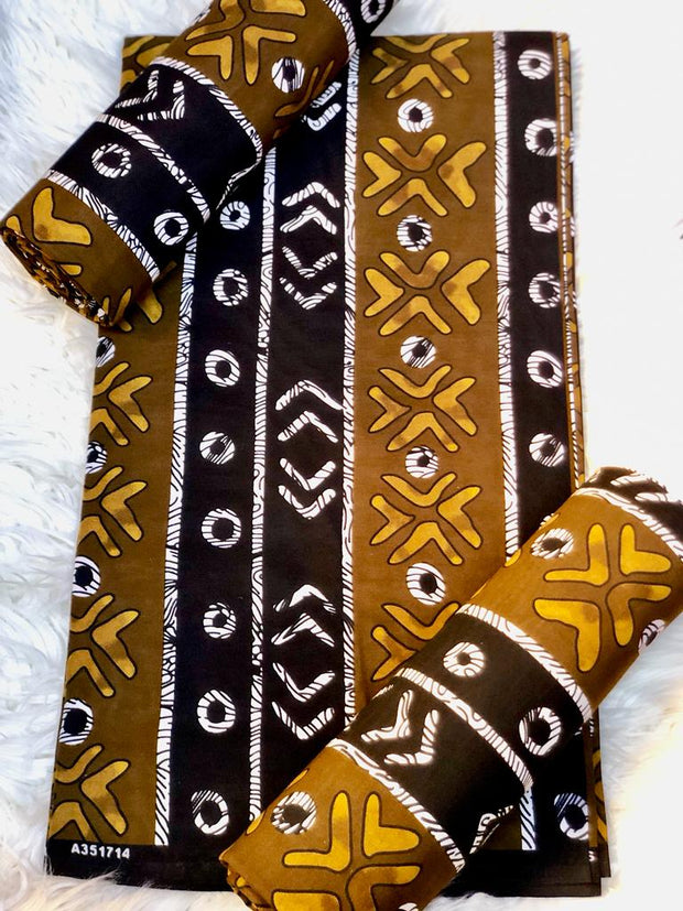 Bogolan African Print Fabrics TossokoClothing