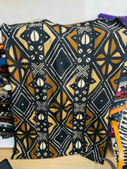 Mudcloth or Bogolan Fabric 170x110 cm TossokoClothing
