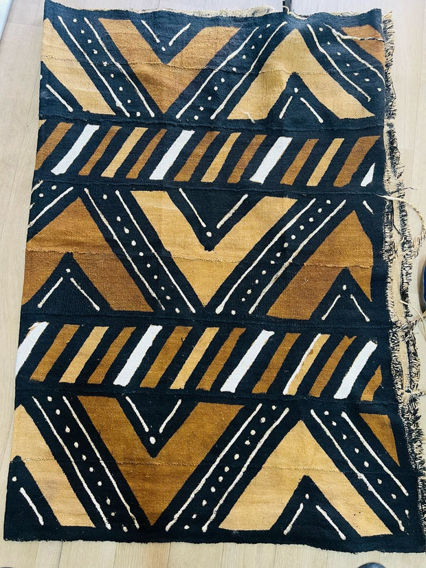 Mudcloth or Bogolan Fabric 170x110 cm TossokoClothing