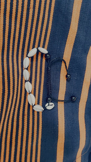 Petaaw African Bracelet of Cowry Shells  Unisex - Adjustable one size fits kids & adults TossokoClothing