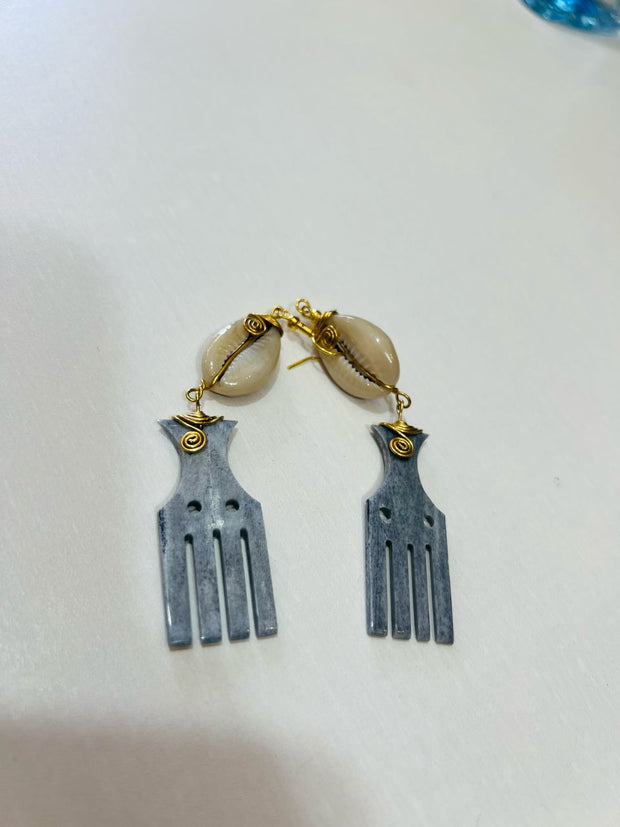 African Jewelry Earrings TossokoClothing