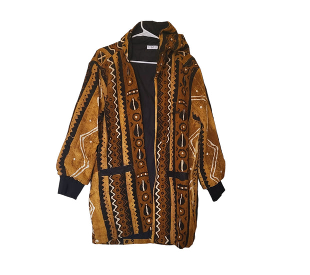Bogolan Mudcloth Large Kimono Jacket TossokoClothing
