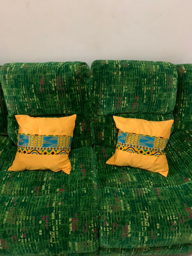 Colorful Bogo Print Curtains & Pillow Set TossokoClothing