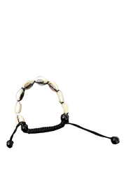 Petaaw African Bracelet of Cowry Shells  Unisex - Adjustable one size fits kids & adults TossokoClothing