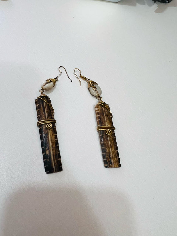 African Jewelry Earrings TossokoClothing