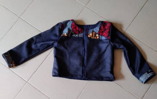 African Print Girl's Jumpsuit  Set TossokoClothing