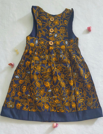 African Print Mimi Toddler's Dress TossokoClothing