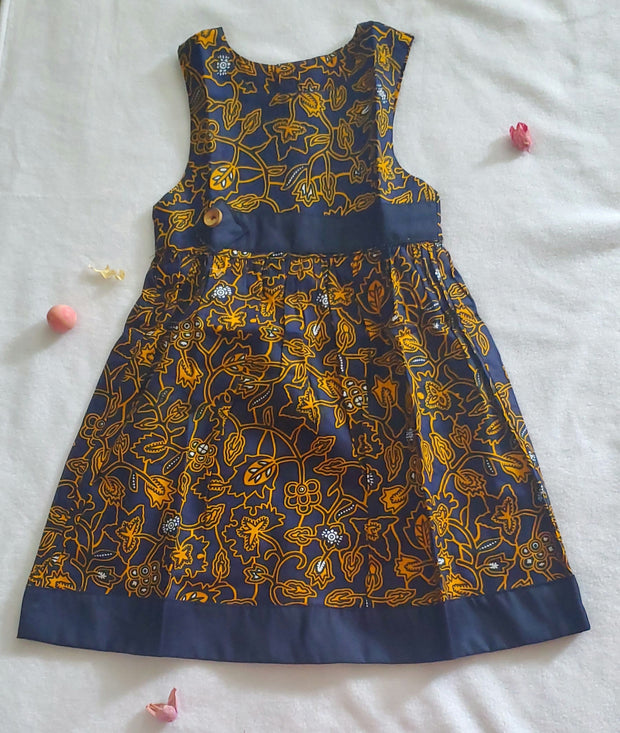 African Print Mimi Toddler's Dress TossokoClothing