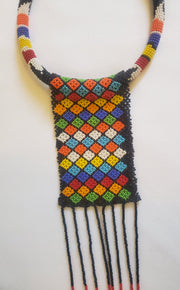 African Massai Beaded  Necklace TossokoClothing