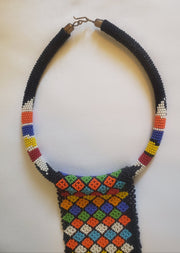 African Massai Beaded  Necklace TossokoClothing