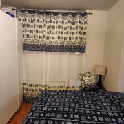 Colorful Bogo Print Curtains & Pillow Set TossokoClothing