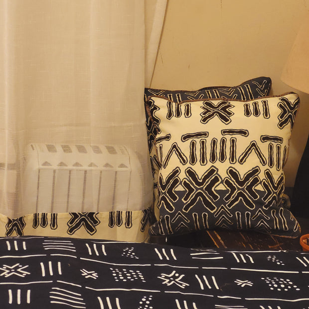 Colorful Bogo Print Curtains & Pillow Set TossokoClothing