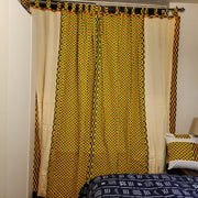 Colorful Bogo Print Curtains & Pillow Set TossokoClothing