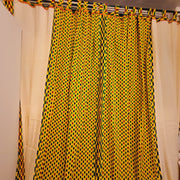 Colorful Bogo Print Curtains & Pillow Set TossokoClothing