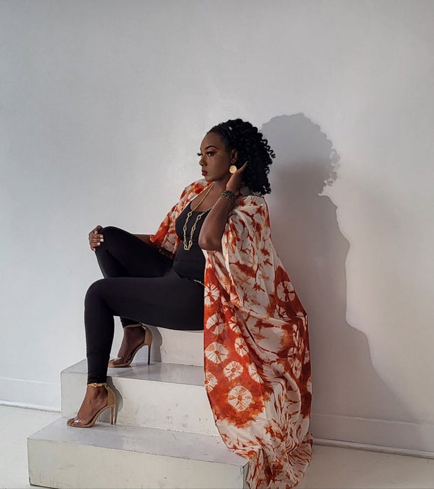 Maya Kokodunda African Kimono Unique Size Fits All TossokoClothing