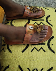 Thiarakh- Unisex Lightweight Leather Sandals TossokoClothing