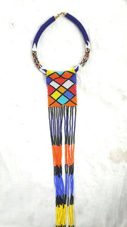 African Massai Beaded  Necklace TossokoClothing