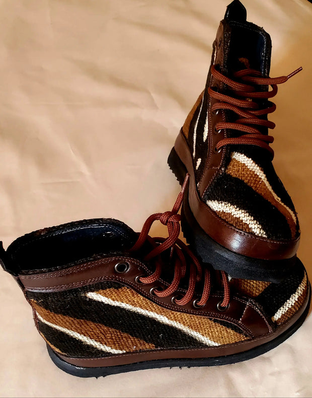 Bogolan Sneakers for Kids Size 32 US TossokoClothing