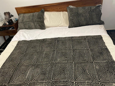 African Mud cloth Duvet Cover Set TossokoClothing