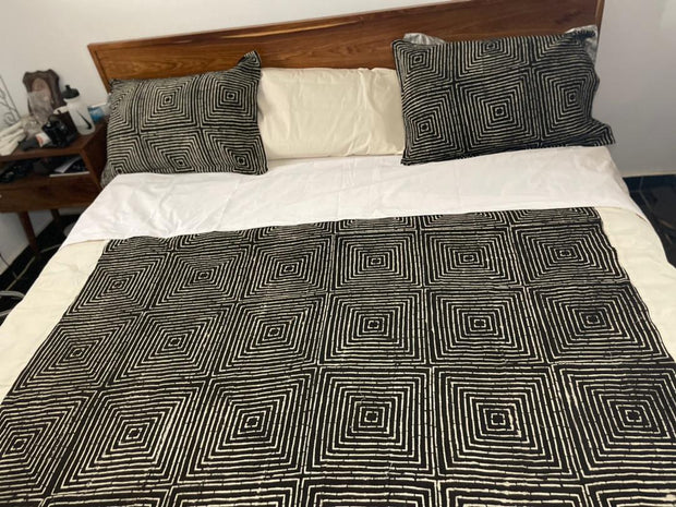 African Mud cloth Duvet Cover Set TossokoClothing