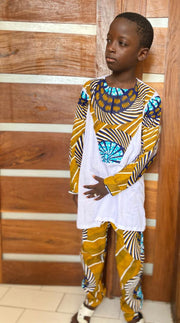 Neba Ankara Boy's Outfit TossokoClothing