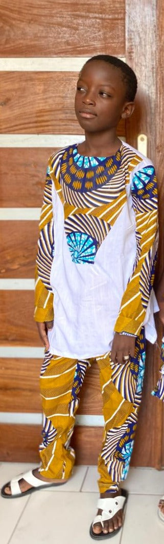 Neba Ankara Boy's Outfit TossokoClothing