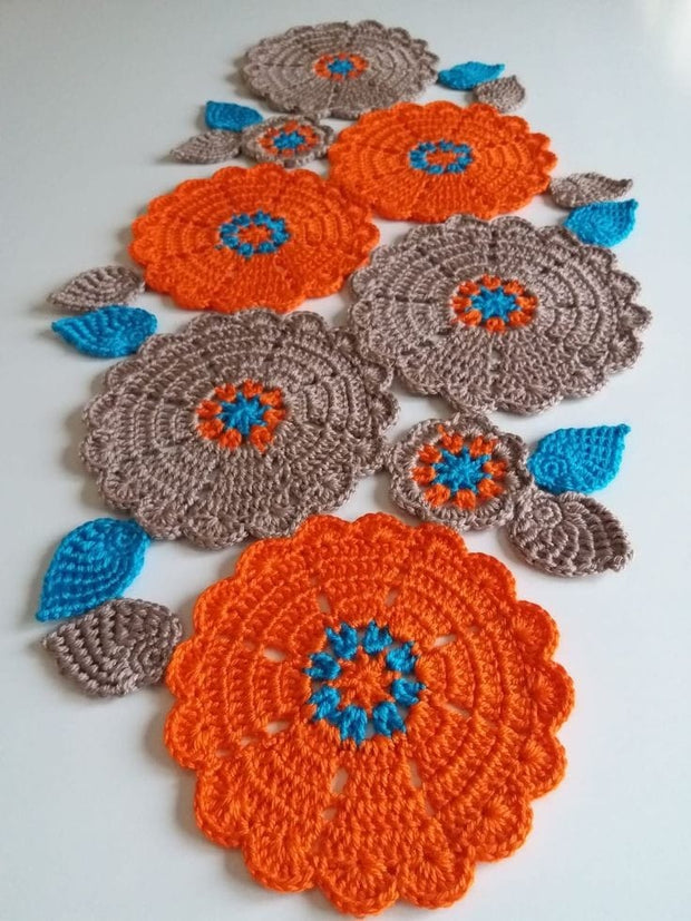 Handcrafted Crochet Table Mat Set TossokoClothing