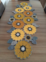 Handcrafted Crochet Table Mat Set TossokoClothing