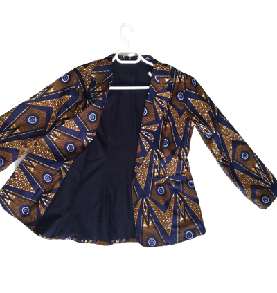 Dalia African Print Blazer TossokoClothing