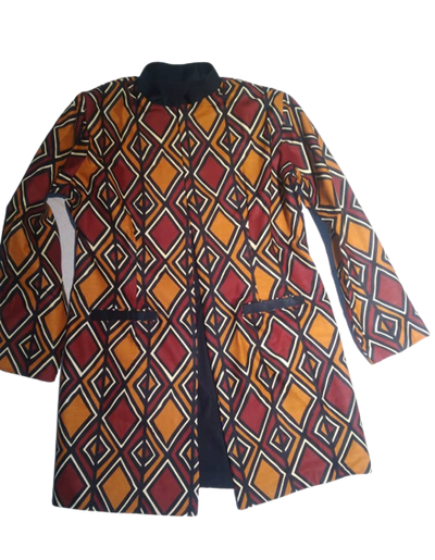 Mbalia African Print Jacket TossokoClothing