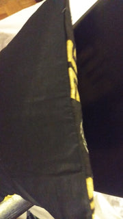 Mudcloth Pillow Cover Yellow Brown/ Black Size 16 x16 TossokoClothing