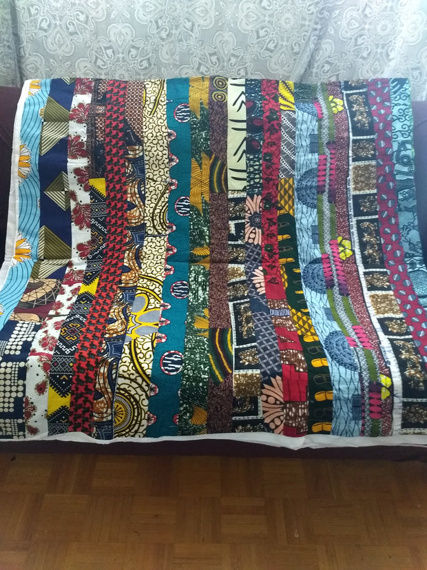 African Patchwork Duvet Cover Set-Ndiakhass Bedding TossokoClothing