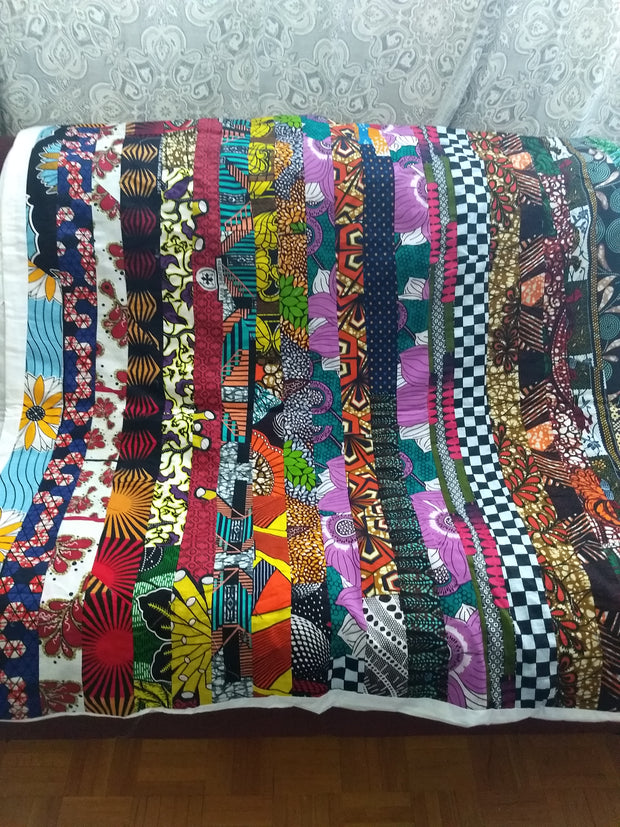 African Patchwork Duvet Cover Set-Ndiakhass Bedding TossokoClothing