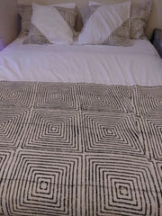 African Mud cloth Duvet Cover Set TossokoClothing