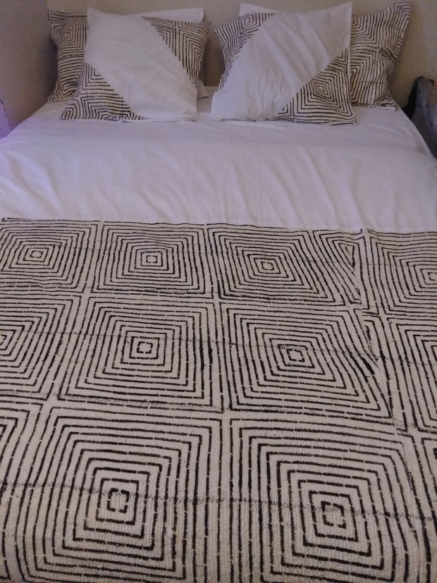 African Mud cloth Duvet Cover Set TossokoClothing