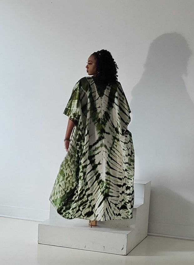 Aya Kokodunda African Boubou Kaftan Unique Size Fits All TossokoClothing