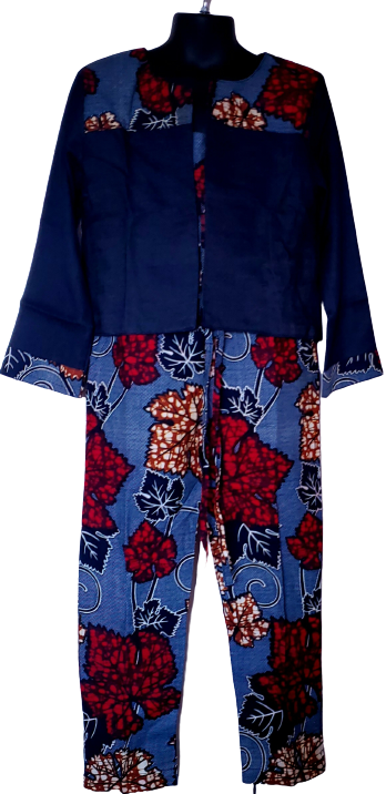 African Print Girl's Jumpsuit  Set TossokoClothing